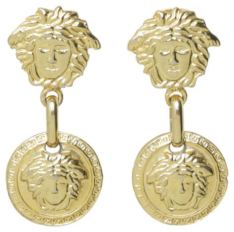 versace ohrclips|versace accessories for women.